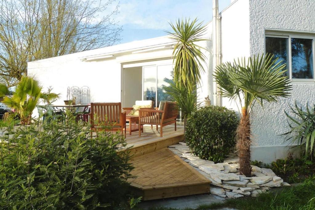 Holiday Home With Indoor Pool, Le Porge Extérieur photo