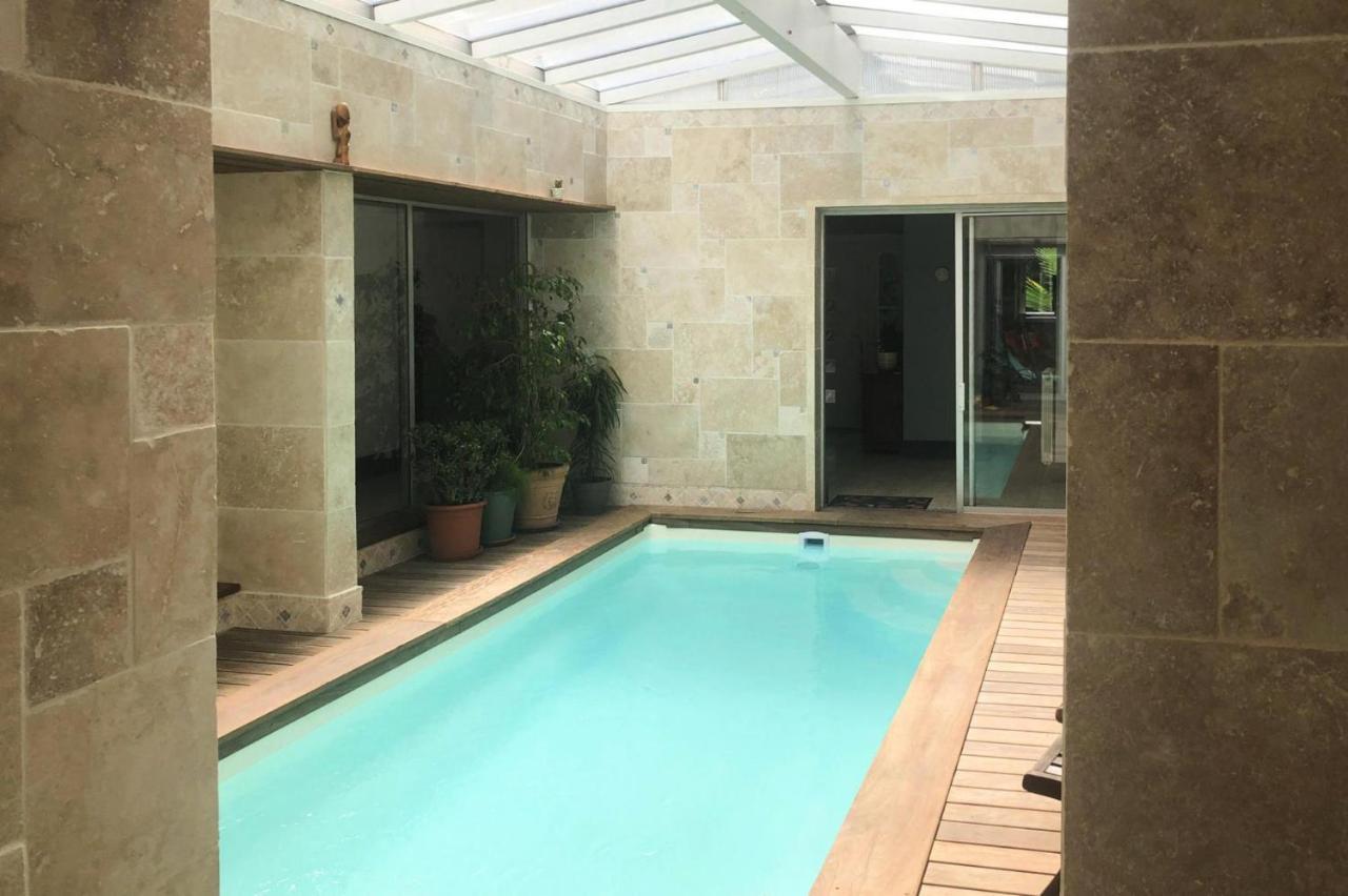 Holiday Home With Indoor Pool, Le Porge Extérieur photo
