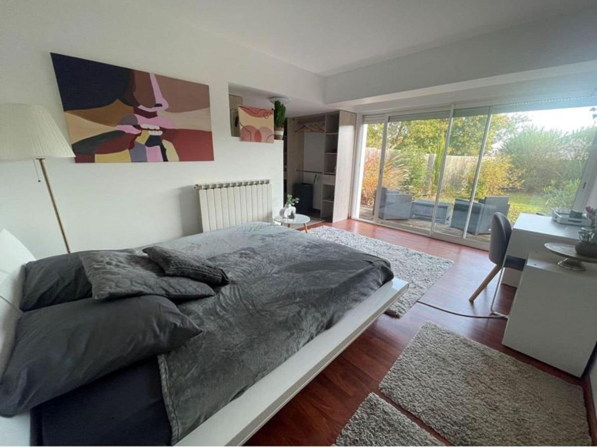 Holiday Home With Indoor Pool, Le Porge Extérieur photo
