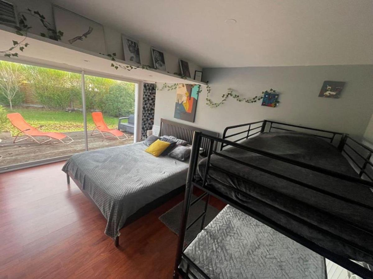 Holiday Home With Indoor Pool, Le Porge Extérieur photo